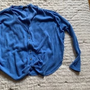Urban Outfitter’s Long Sleeve Button Down Crop